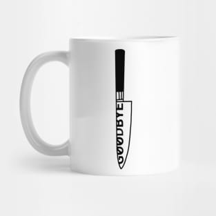 Goodbye Knife, Tattoo Design, Horror Mug